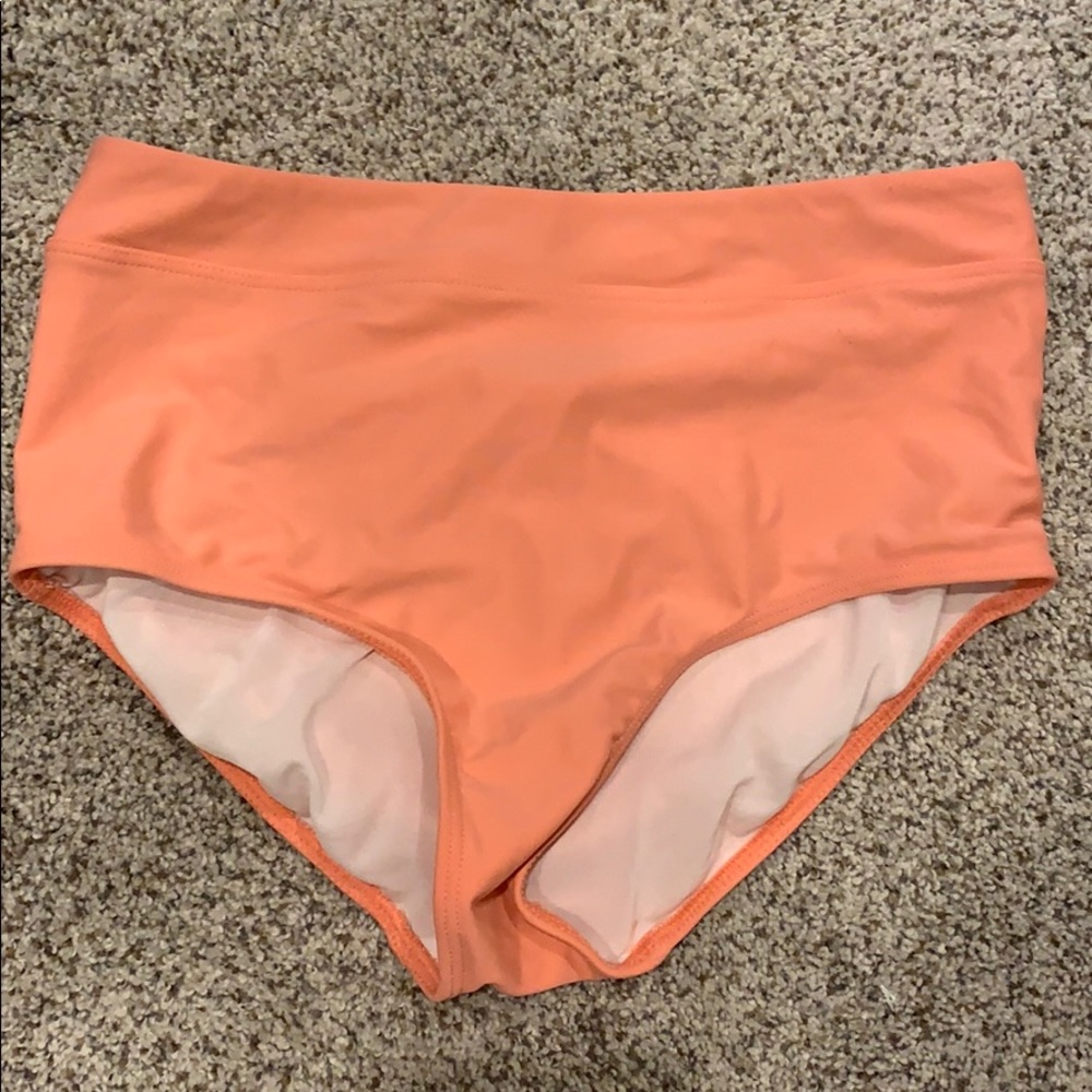 Coral high waisted Nani swimwear bottoms